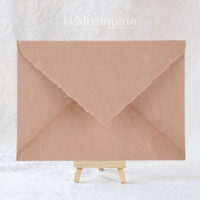 Sobre artesanal rosa – Elegancia para tus invitaciones Sobre artesanal rosa – Elegancia para tus invitaciones